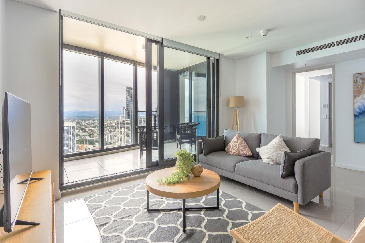 Sea View Beachfront Apartment In Surfers Gold Coast Exteriér fotografie