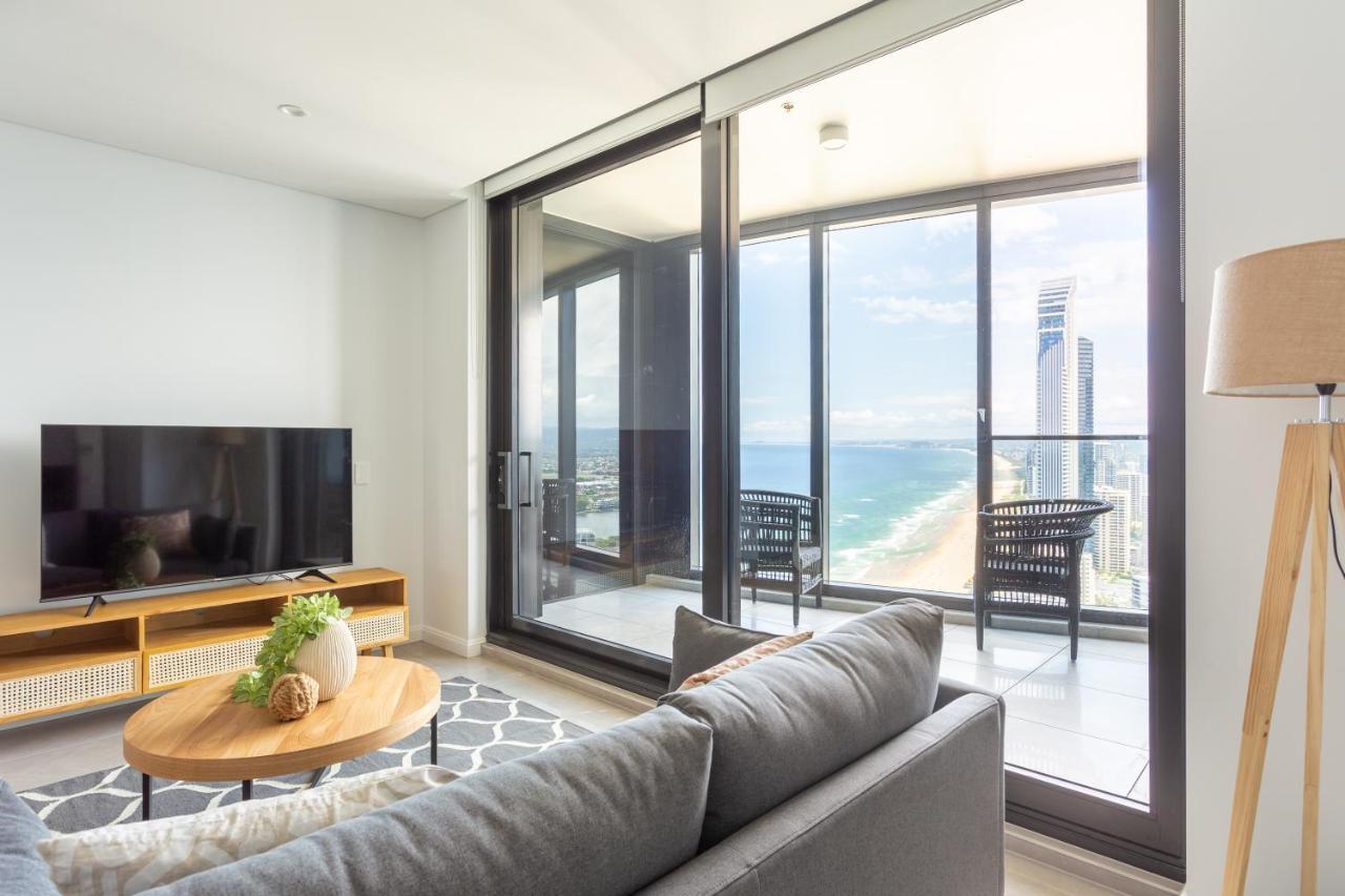 Sea View Beachfront Apartment In Surfers Gold Coast Exteriér fotografie